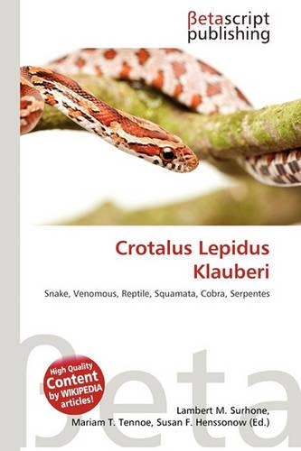 Crotalus Lepidus Klauberi
