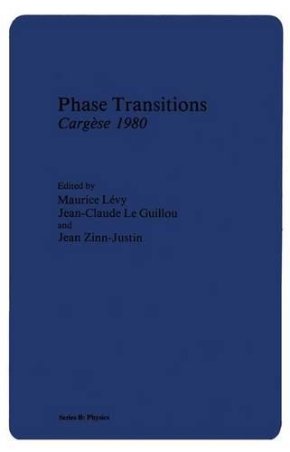 Phase Transitions Cargèse 1980
