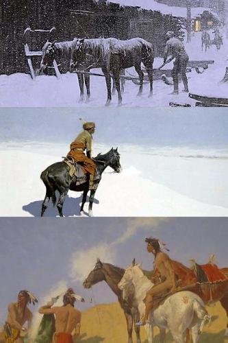 Fredric Remington Cowboys and Indians Art Journal 11