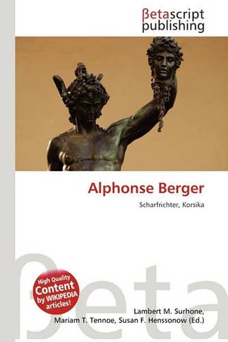 Alphonse Berger: (German)