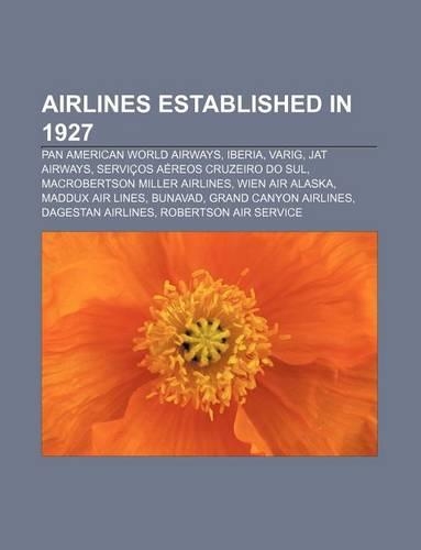Airlines Established in 1927