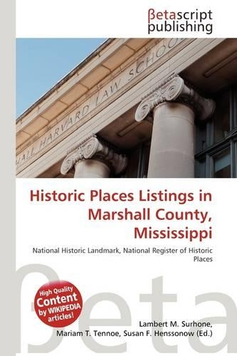 Historic Places Listings in Marshall County, Mississippi