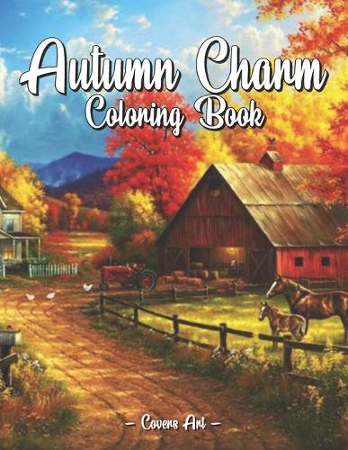 Autumn Charm Coloring Book