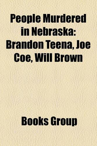 People Murdered in Nebraska