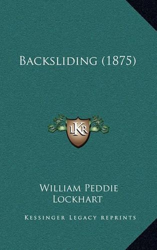 Backsliding (1875)