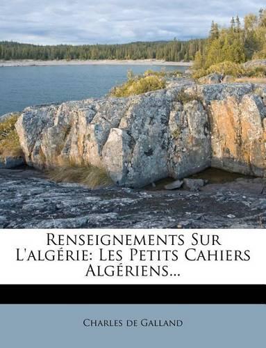 Renseignements Sur l'Alg�rie