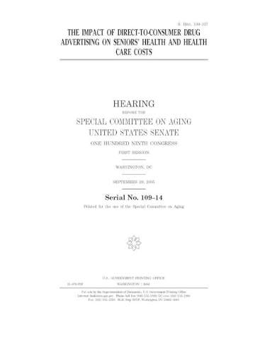 The impact of direct-to-consumer drug advertising on seniors' health and health care costs