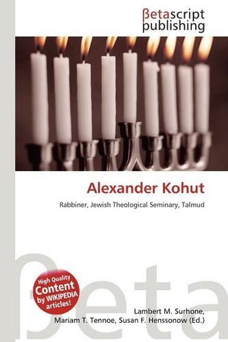 Alexander Kohut: (German)