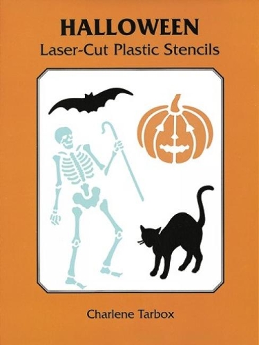 Halloween Laser-Cut Plastic Stencils: (Dover Stencils)
