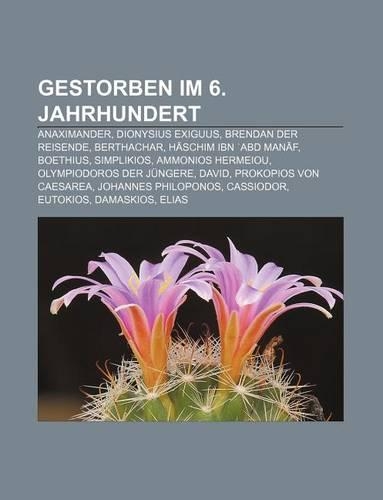 Gestorben Im 6. Jahrhundert