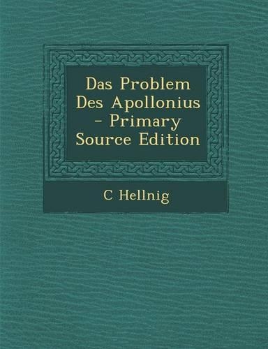 Das Problem Des Apollonius