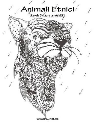 Animali Etnici Libro Da Colorare Per Adulti 2