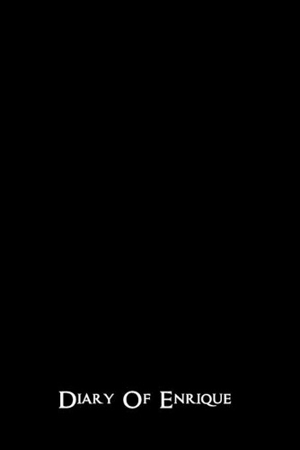 Diary Of Enrique: 110 Pages Lined - Creative Journal Notebook / Diary Gift (6 x 9 inches, Ruled) - White Pages