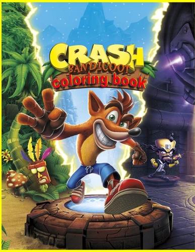 CRASH BANDICOOT coloring book: Nice Gifts For Kids To Relax And Relieve Stress. Many Beautiful Illustrations Of 39