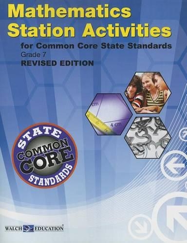 Ccss Station Activities for Grade 7, Revised Edition