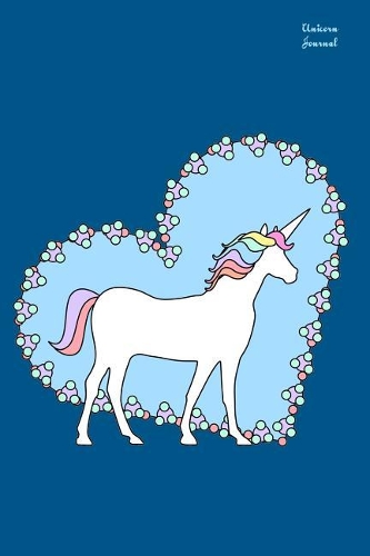 Unicorn Journal: Fanciful unicorn cover - lined notebook - Great gift idea