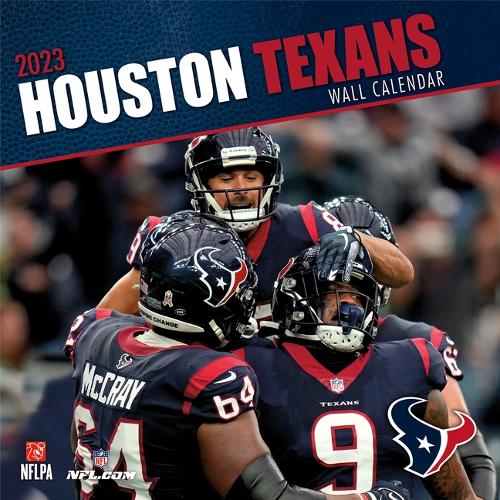 Houston Texans 2023 12x12 Team Wall Calendar