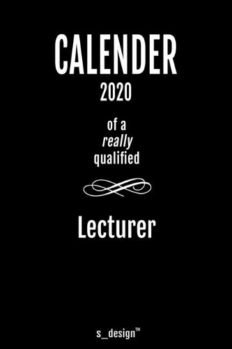 Calendar 2020 for Lecturers / Lecturer