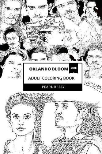Orlando Bloom Adult Coloring Book
