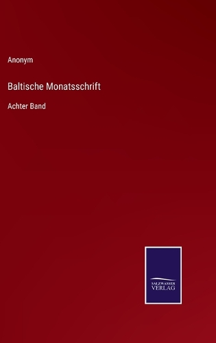 Baltische Monatsschrift