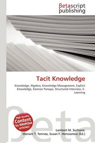Tacit Knowledge