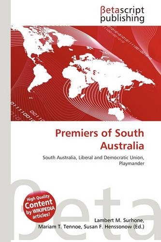 Premiers of South Australia