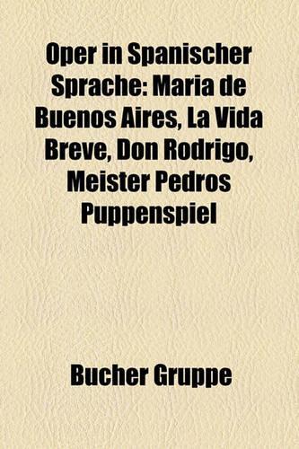 Oper in Spanischer Sprache