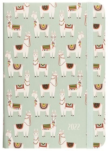 2022 Llamas Weekly Planner (16-Month Engagement Calendar)