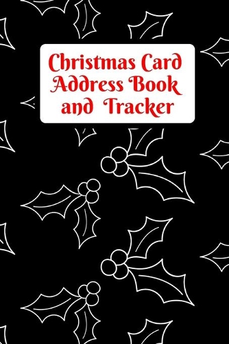 Christmas Card Address Book and Tracker