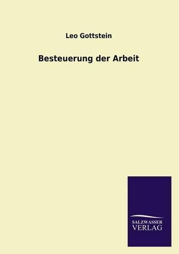 Besteuerung der Arbeit: (German)