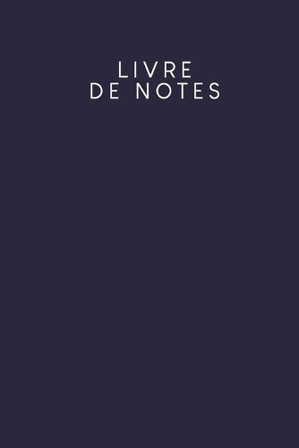 Livre de notes