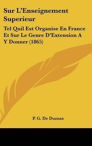 Sur L'Enseignement Superieur