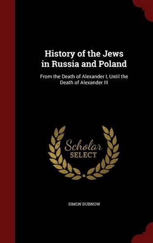 History of the Jews in Russia and Poland