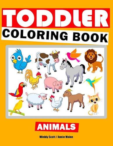 Toddler Coloring Book (Animals)