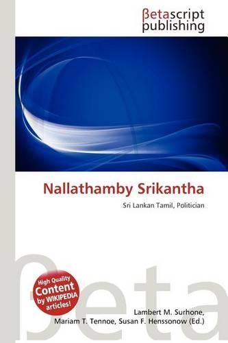 Nallathamby Srikantha: (English)