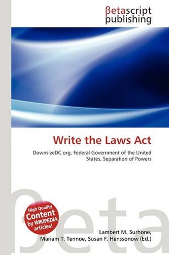 Write the Laws ACT