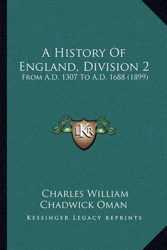 A History Of England, Division 2