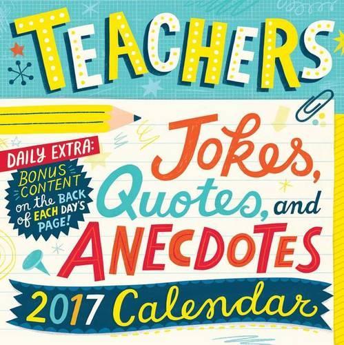 Teachers 2017 Day-To-Day Calendar