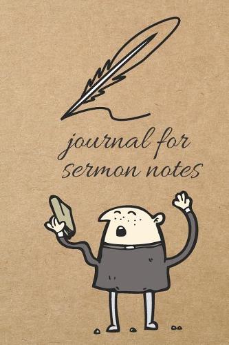 Journal for Sermon Notes: Blank Line Journal