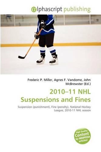 2010-11 NHL Suspensions and Fines