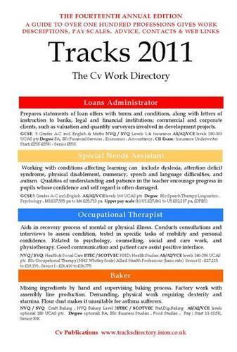 Tracks 2011: The CV Work Directory(14 Tracks Directory S.)