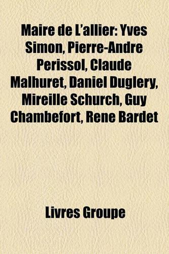 Maire de L'Allier