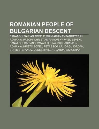 Romanian People of Bulgarian Descent