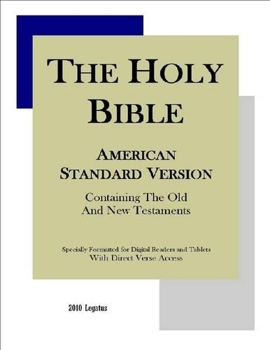 The Holy Bible - American Standard Version