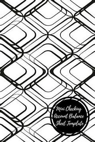 Mini Checking Account Balance Sheet Template
