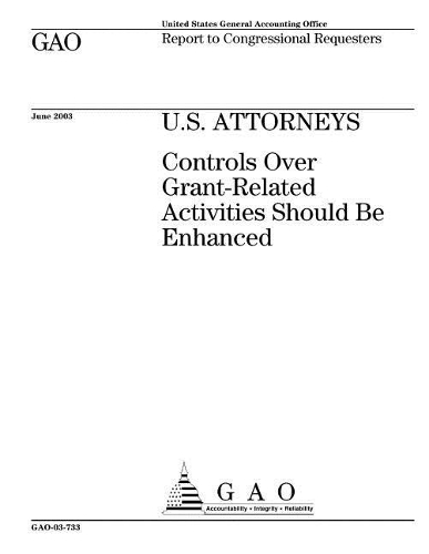 U.S. Attorneys: Controls Over Grant-Related Activities Should Be Enhanced