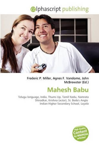 Mahesh Babu: (English)