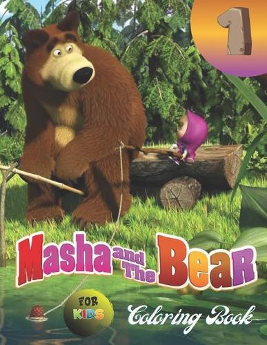Masha And The Bear 1 Coloring Book For Kids