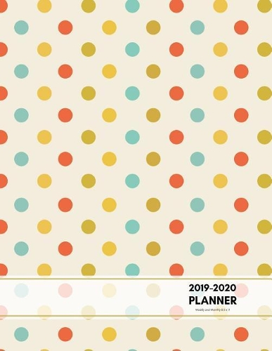 2019-2020 Planner Weekly and Monthly 8.5 X 11