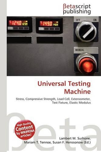 Universal Testing Machine: (English)